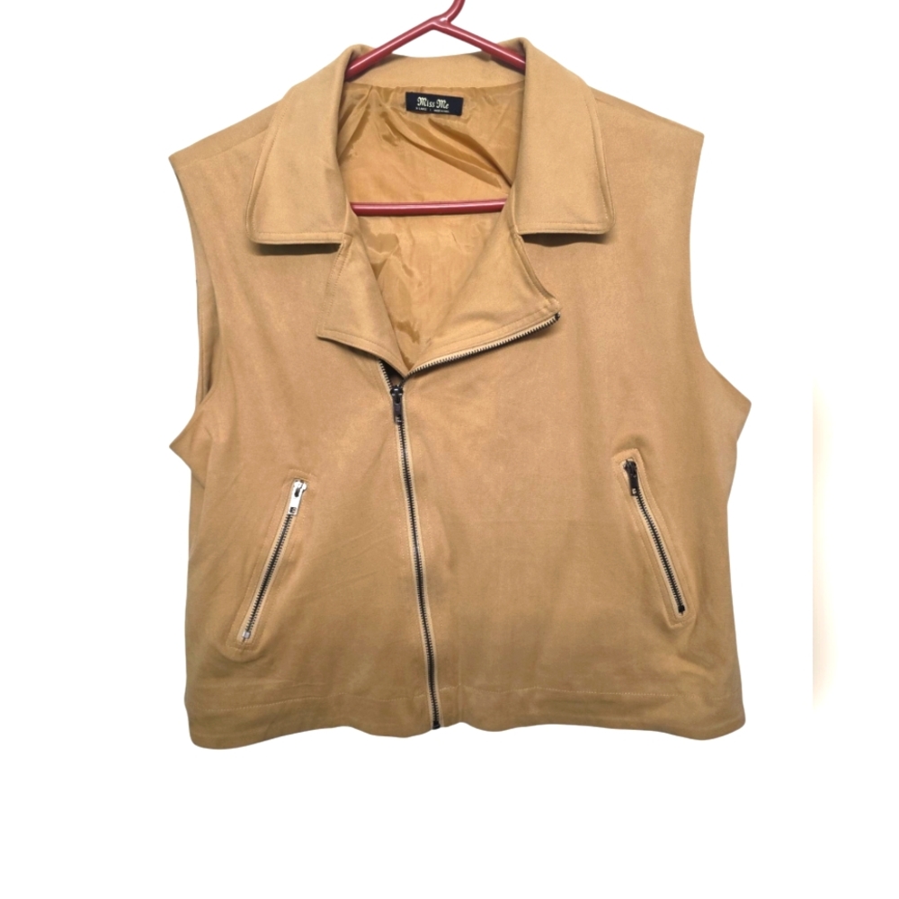 "Miss Me" Zip-Up Vest